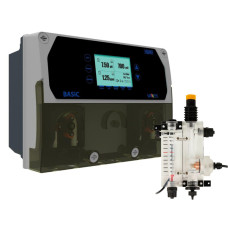 Вимірювально-дозуюча станція VA Sweeming Pool EXACT pH/FCl із двома вбудованими перистальтичними насосами 1,5 л/год. амперометрична комірка, LCD дисплей, WI-FI