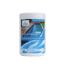 Хлоринфинити длительный (табл. 200 г). Медленнорастворимый хлорпрепарат для длительного хлорирования (90% актив. хлора), 1kg