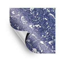 AVfol DECOR - AD – BLUE MARMOR, 1,5 мм, 1,65 м