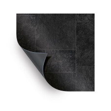 ﻿AVfol RELIEF - AR – 3D BLACK MARMOR TILES, 1,6 мм, 1,65 м