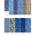 AVfol DECOR - AD – MOSAIC BLUE, 1,5 мм, 1,65 м