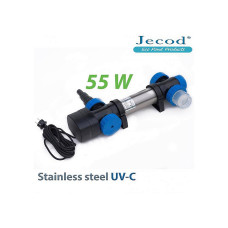 УФ стерилизатор для пруда STU-55 в корпусе с нержавеющей стали