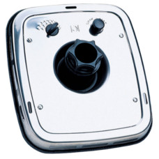 Лицевая панель противотечения нерж.сталь прямоугольная