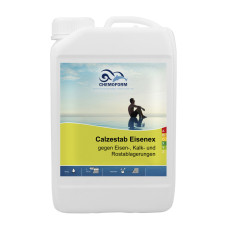 Calzestab-Eisenex 10 л жидкость для удаления солей металлов и регулирования жесткости воды. Не содержит фосфатов!