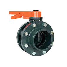 Задвижка ( кран баттерфляй)  с фланцами 90 мм