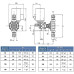 Дозирующий насос мембранный SPRING S1, 500 л/час