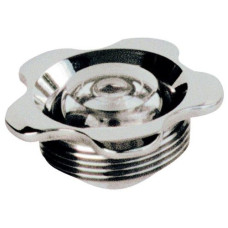 Впускная форсунка - фланец нерж.сталь, прозрачный глазок 9мм