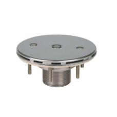 Донная форсунка Fitstar нар.резьба 1,5", для литых чаш с контргайкой