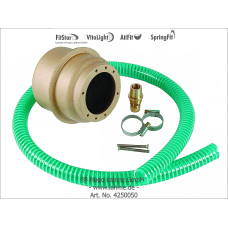 Закладная для прожекторов, Ø- 110 мм (4 цвета/4 диода), бронза