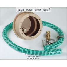 Закладная для прожекторов, Ø- 146 мм (4 цвета/16 диодов; 4 цвета/8 диодов) бронза
