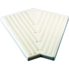 Угол решетки переливного лотка Hayward - 45 град. ширина 195 мм высота 20мм