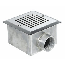 Донный слив нерж. под пленку