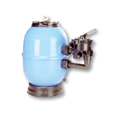 Фильтровальная емкость LISBOA, 450 мм, 8 м3/час шестиходовой боковой клапан, 70 кг песка