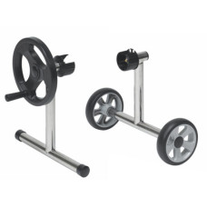 Стойка для ролеты мобильная нерж.