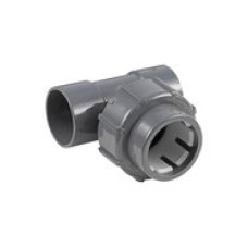 Флекс-система тройник, d-50 мм (два выхода клеевые)