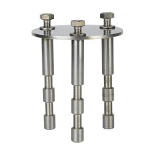 Закладной элемент крепления  фланца нерж.сталь