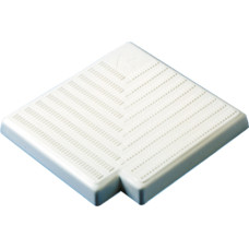 Угол решетки переливного лотка Hayward - 90 град. ширина 245 мм высота 20мм