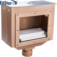 Скиммер AllFit 160 мм, бронза, с одним выходом