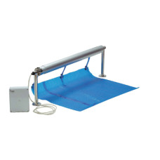 Ролета навивочная 4,4м с электроприводом для сматывания, комплект