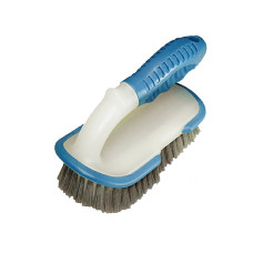 Щетка для стен ручная, с резиновой ручкой и бампером