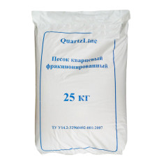 Фильтрационный песок QuartzLine, фракция 0,4-0,8 мм, 25 кг