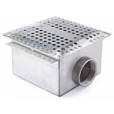 Донный/стеновой забор воды PAHLEN A-WBB  со съемной решеткой под бетон