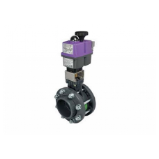 Задвижка с фланцами и электро. приводом 110 мм 