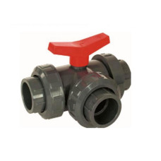 Шаровой трехходовой кран 20 мм  ( Т )