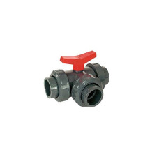 Шаровой трехходовой кран 16 мм  ( Т )