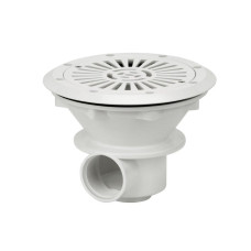 Донный слив Vagner VA под пленку, с латунными вставками