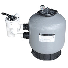Фильтрационная емкость S500, боковой клапан 1,5”, 9 м3/час, загрузка песка 85 кг