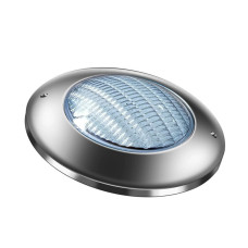  Світильник для басейну LED, серія 260SS-AC, випукла лампа RGB, 316 нерж.сталь 1.5мм, 18W, 252 SMD, 260 х 28 мм