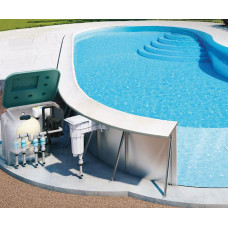 Металлический модульный быстросборный бассейн